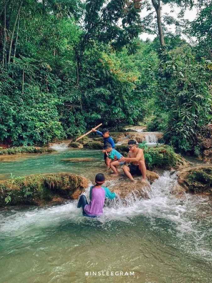 Lepont Mu Waterfall Bungalow Hòa Bình Exterior foto