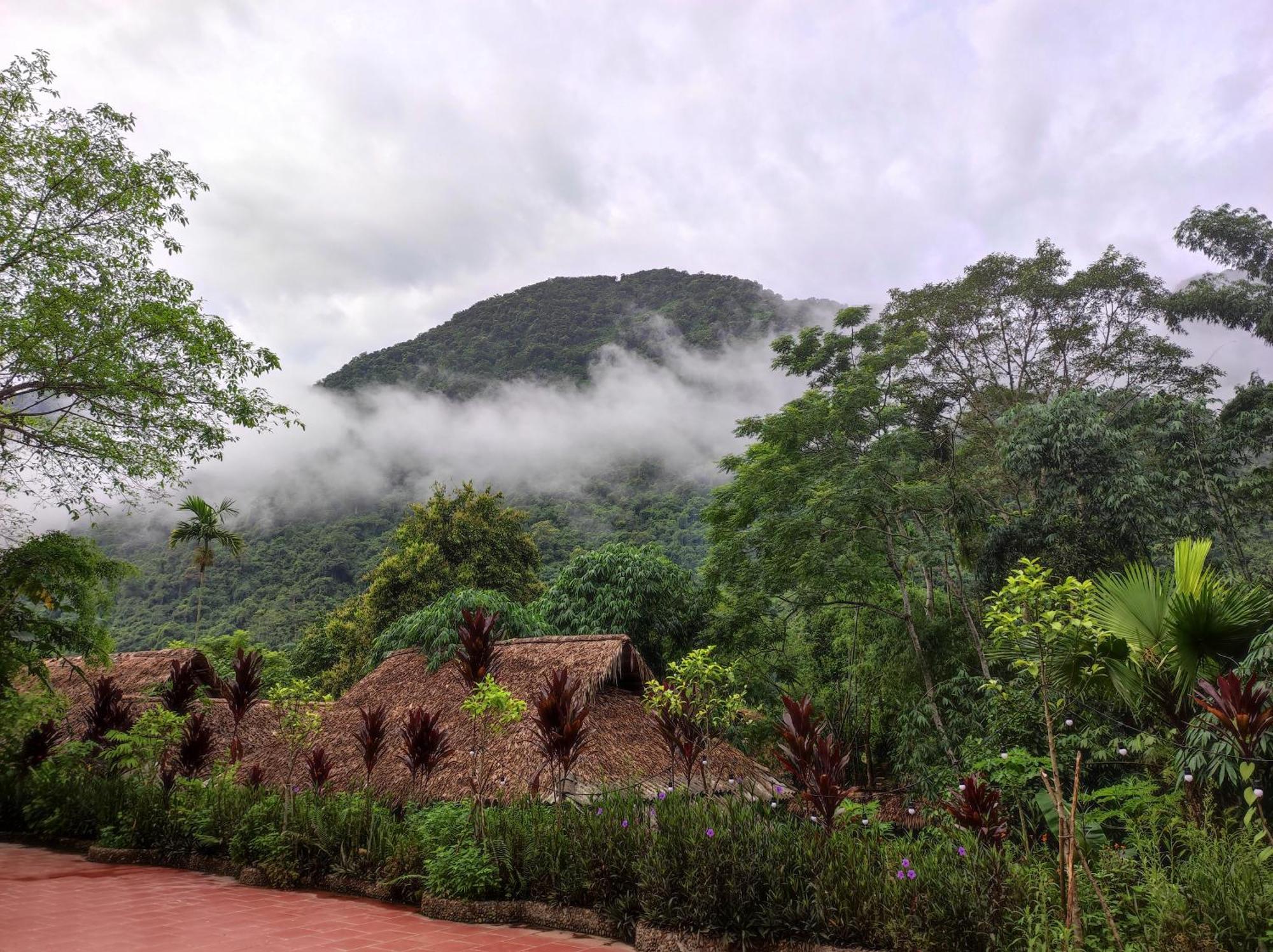 Lepont Mu Waterfall Bungalow Hòa Bình Exterior foto
