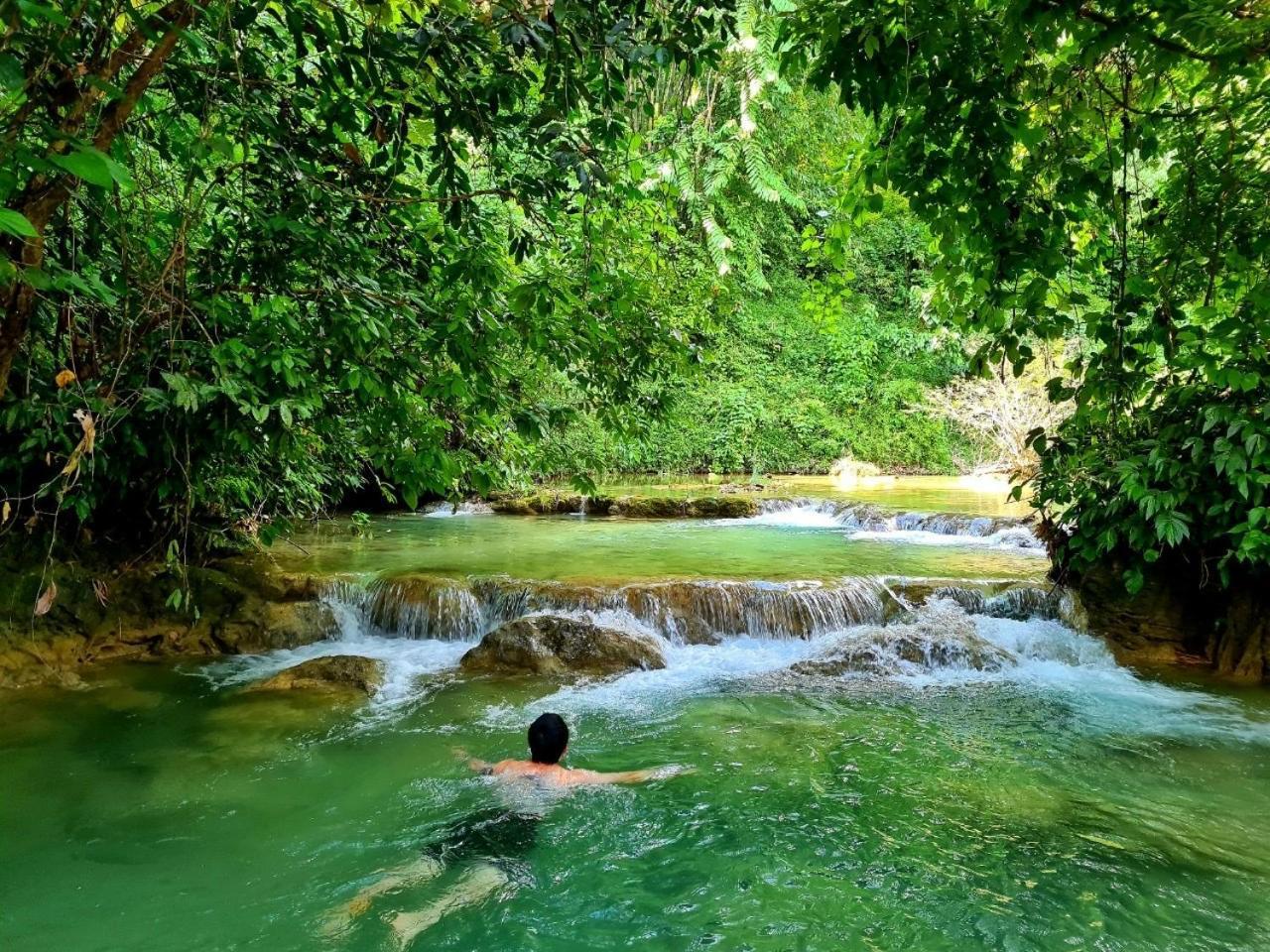 Lepont Mu Waterfall Bungalow Hòa Bình Exterior foto