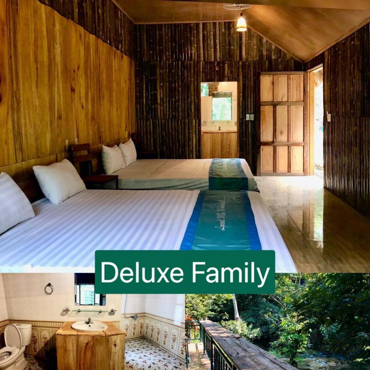 Lepont Mu Waterfall Bungalow Hòa Bình Exterior foto